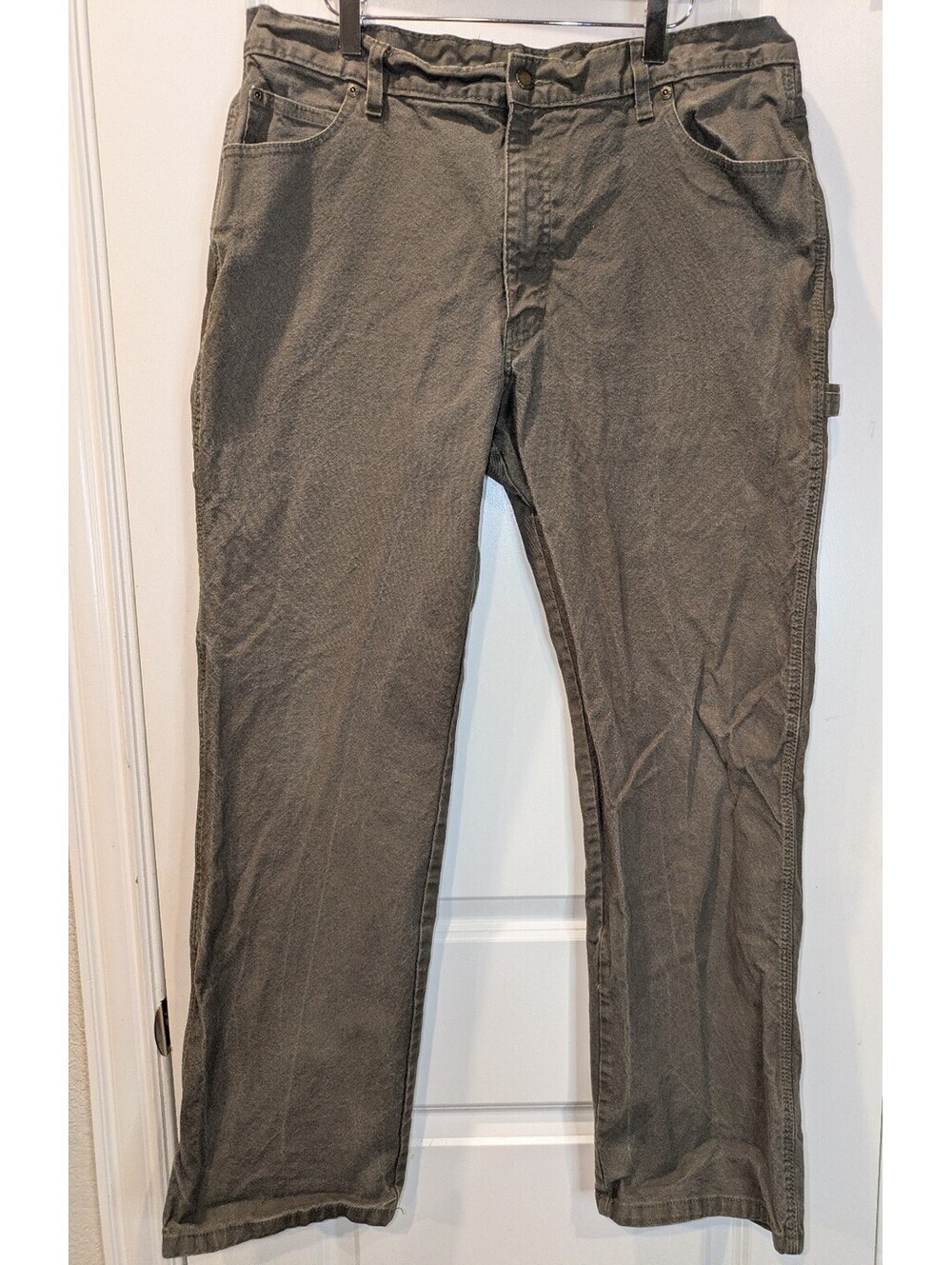 Dickies Men’s 36x32 Brown Carpenter Work Pants Stretch Utility